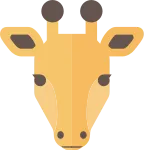 Giraffe SVG Icon